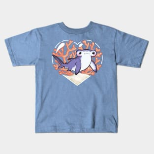 NIBBLE, the Hammerhead Shark Kids T-Shirt